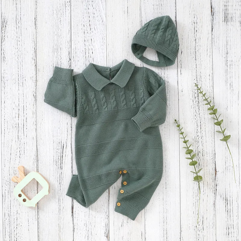 Knitted Bodysuit Set
